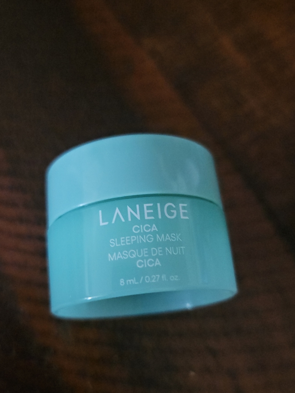LANEIGE Cica Sleeping Mask - Teal Green Packaging